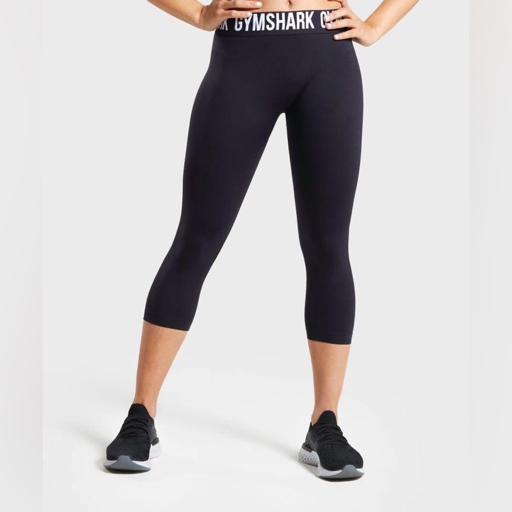 GYMSHARK fit seamless cropped leggings ✨